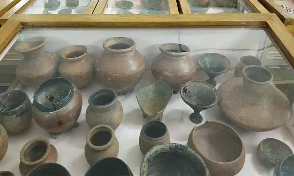 Madurai Museums 1500 BC artefacts On Exhibition
