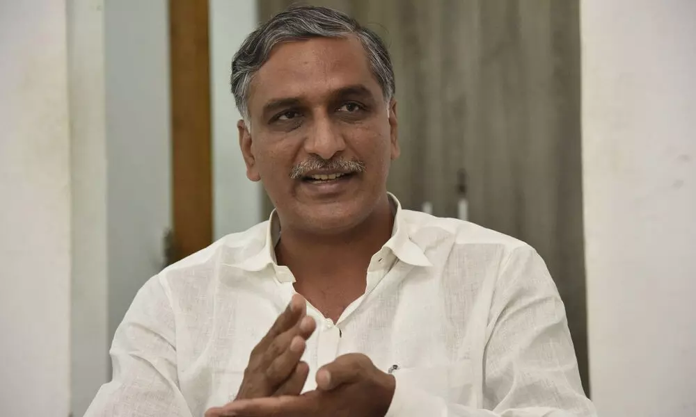 Finance Minister T Harish Rao