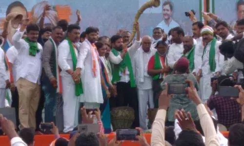 Revanth slams KCR for failing Dalits