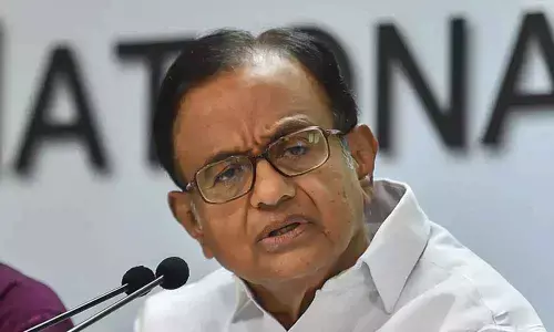 Congress leader P. Chidambaram