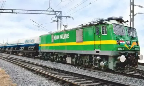 Doodh Duronto special train carrying milk from Renigunta to New Delhi