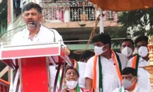 KPCC president D K Shivakumar