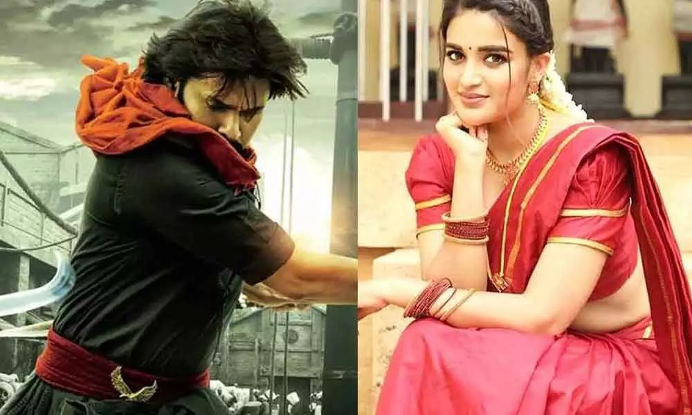 Nidhhi Agerwal sharing the screen space with none other than Power Star Pawan Kalyan in his upcoming film