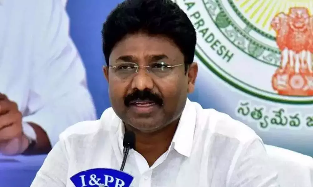 Andhra Pradesh State Education Minister Adimulapu Suresh
