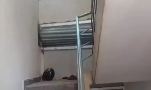 Boy dies after being stuck in automatic rolling shutter in Gachibowli