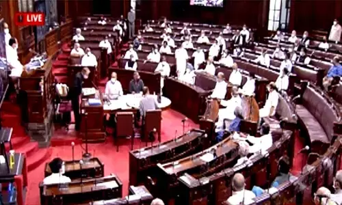 Participating in the discussion on a Constitution amendment bill in the Rajya Sabha on Wednesday