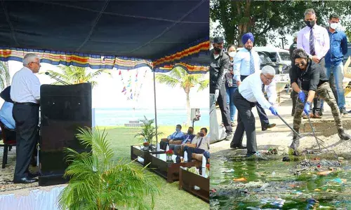 MCEME conducts cleaning at Hussainsagar