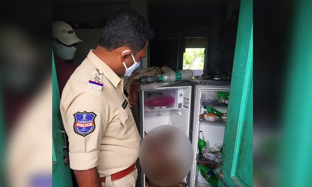 90-year-old dead man kept in fridge