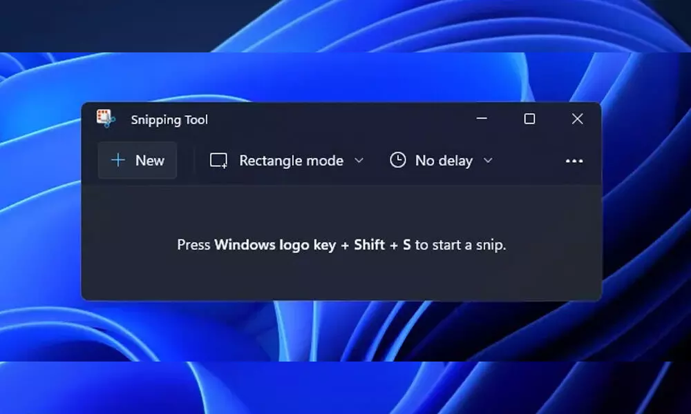 Now Snipping Tool has a dark mode