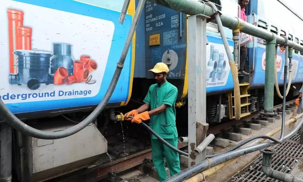 Secunderabad railway station gets quick coach watering system