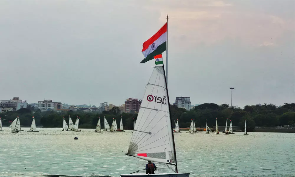 Yacht Club of Hyderabad celebrates Azadi Ka Amrut Mahotsav