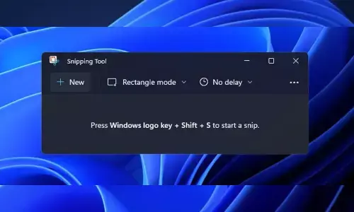 Now Snipping Tool has a dark mode