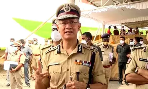 DGP Gautam Sawang inspects arrangements for independence day celebrations