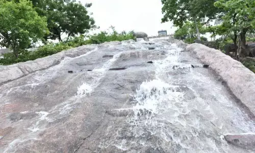 Waterfall in Yadadri