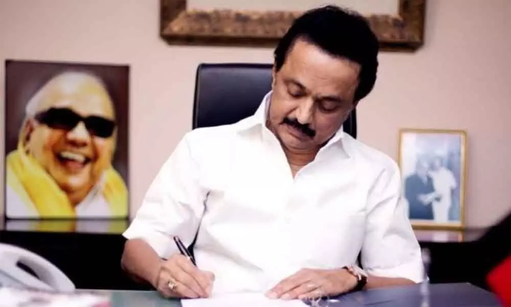 Chief Minister M K Stalin