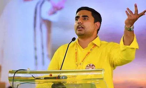 TDP national general secretary Nara Lokesh
