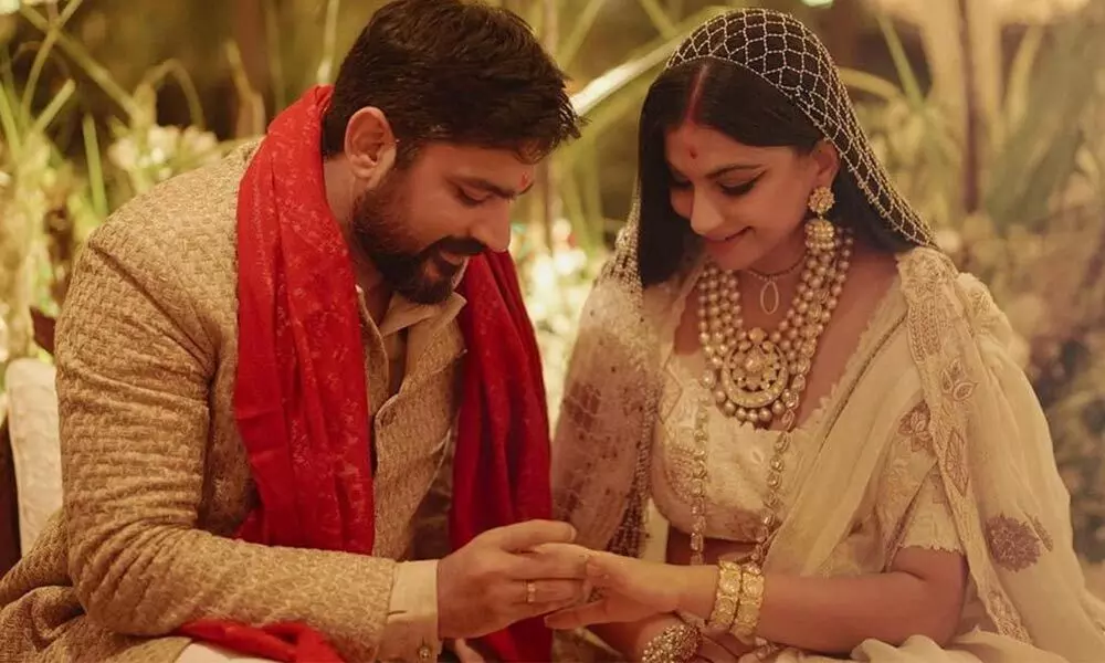 Rhea Kapoor shares her wedding-day ‘stomach flips’ with pic