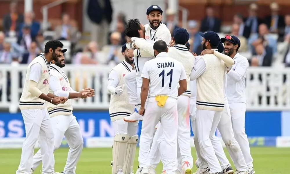 2nd Test: India beat England by 151 runs at Lords