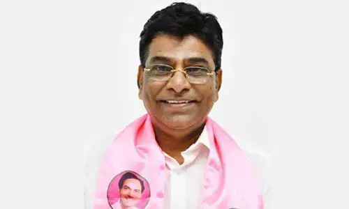 TRS floor leader (Lok Sasha) and MP Nama Nageswara Rao
