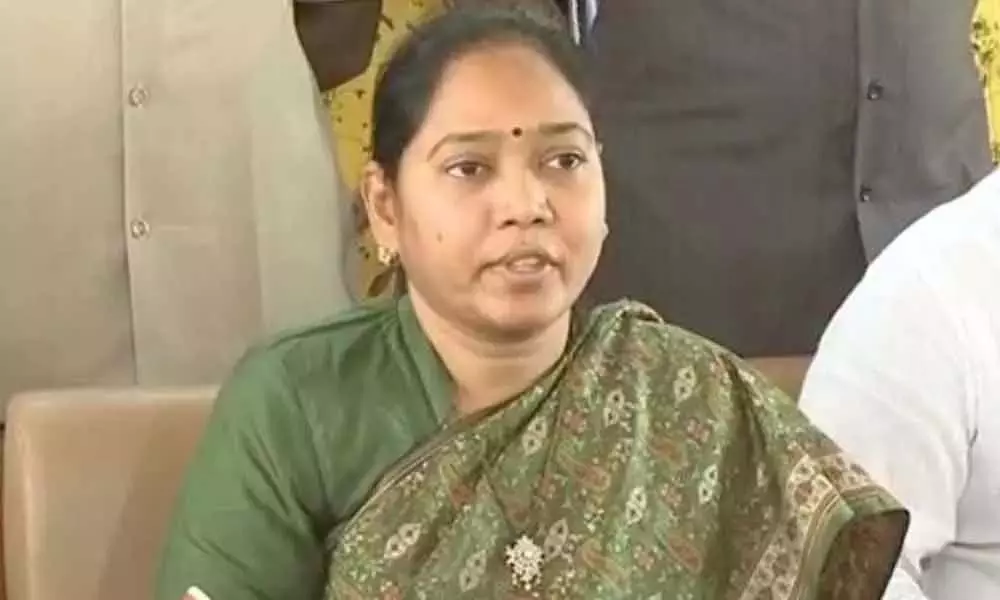AP Home Minister Sucharitha