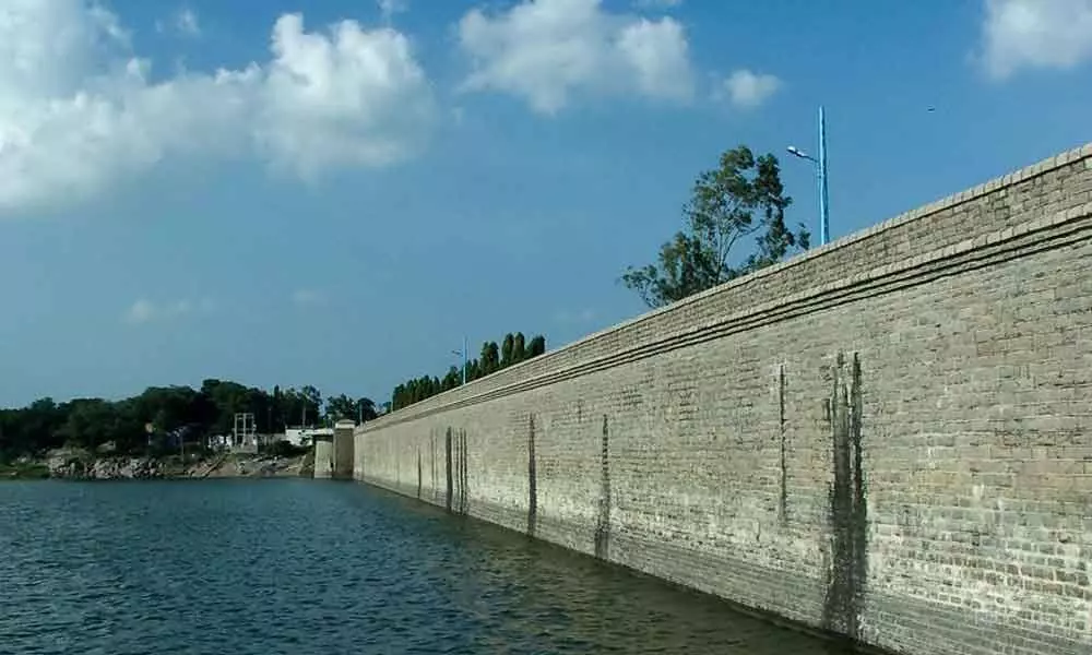 Gandipet reservoir acreage reduced by 300 acres ( File Pic)