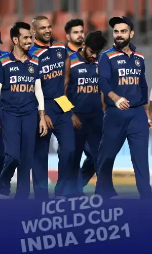 Full list of Indias matches at T20 World Cup 2021