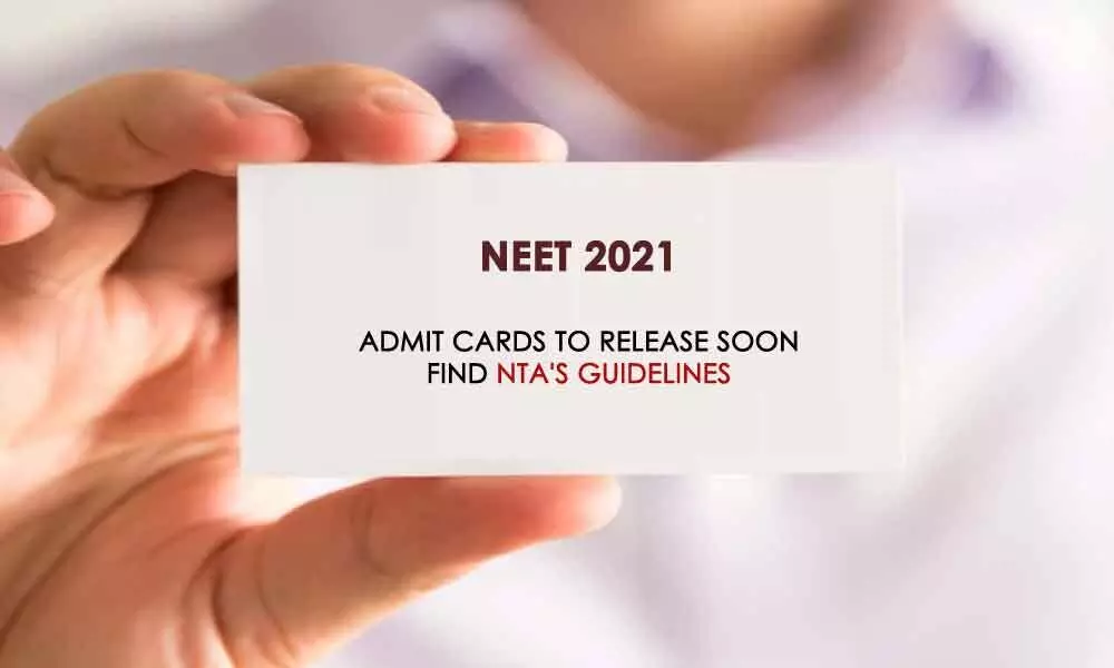 NEET 2021: Admit Cards to Release Soon; Find NTAs Guidelines