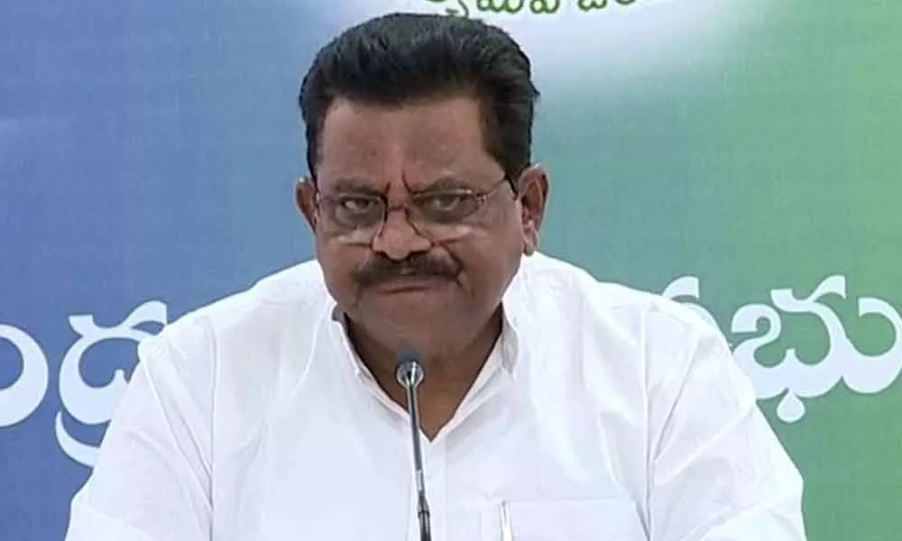 Minister for Housing Cherukuvada Sriranganadha Raju