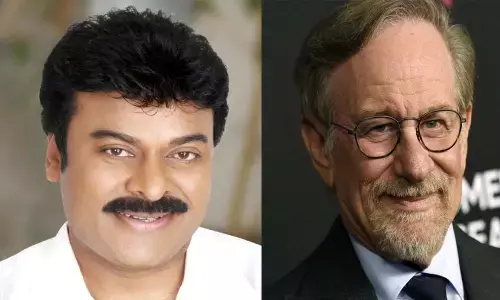 Chiranjeevi and Steven Spielberg come together for a cause