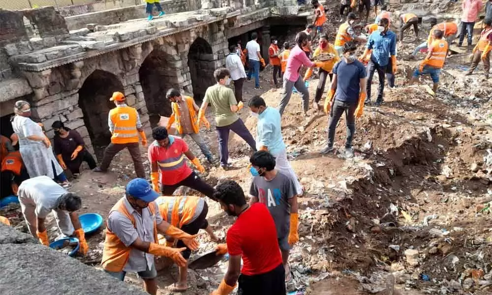 Bansilalpet stepwell gets new lease of life