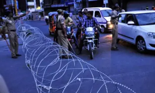 Traffic restrictions in Hyderabad