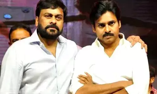 Megastar Chiranjeevi and Pawan Kalyan