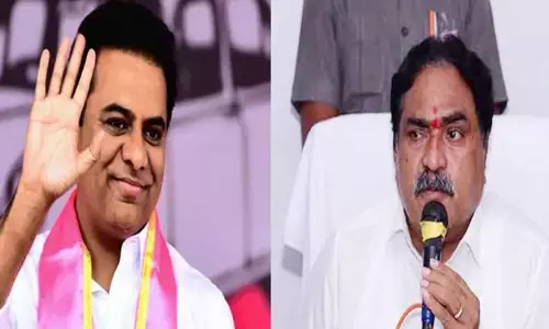 KTR, Errabelli Dayakar Rao