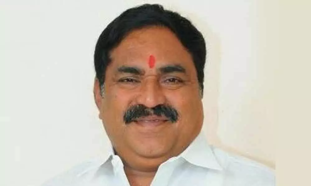 Minister for Panchayat Raj Errabelli Dayakar Rao