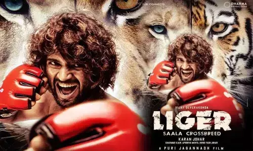 Young hero Vijay Devarakonda has pinned all his hopes on his upcoming film, Liger