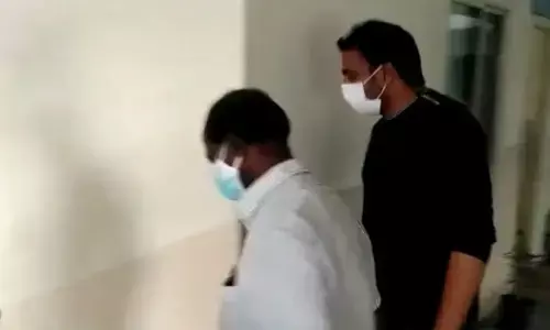 Airport police question Paritala Siddhartha