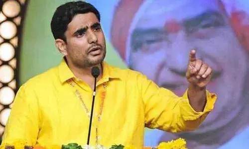 TDP national general secretary and MLC Nara Lokesh