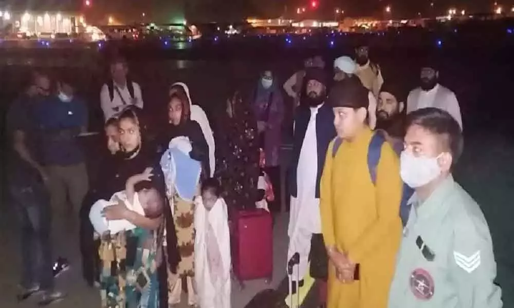 India evacuates 168 people from Kabul