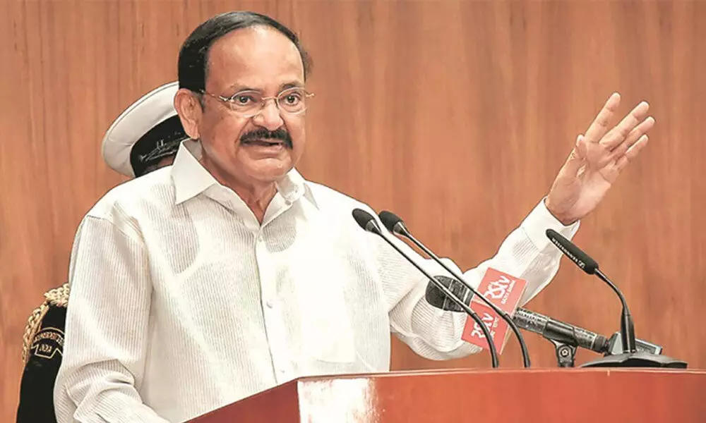 Vice President of India M Venkaiah Naidu