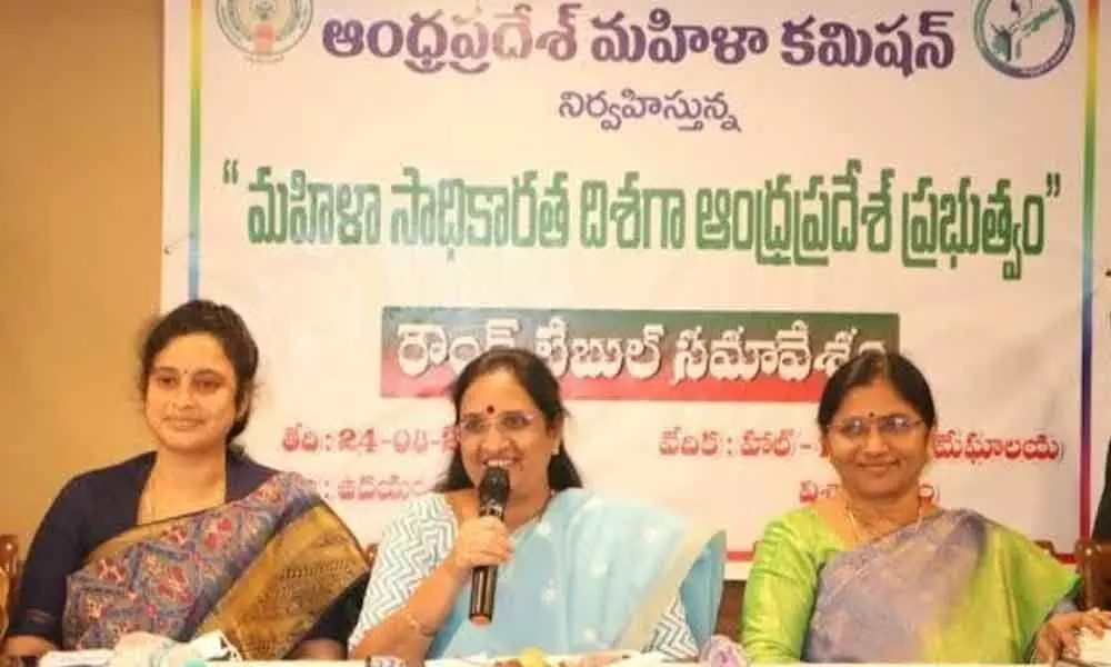 Sky is the limit for women who aspire to achieve their goals: Vasireddy Padma