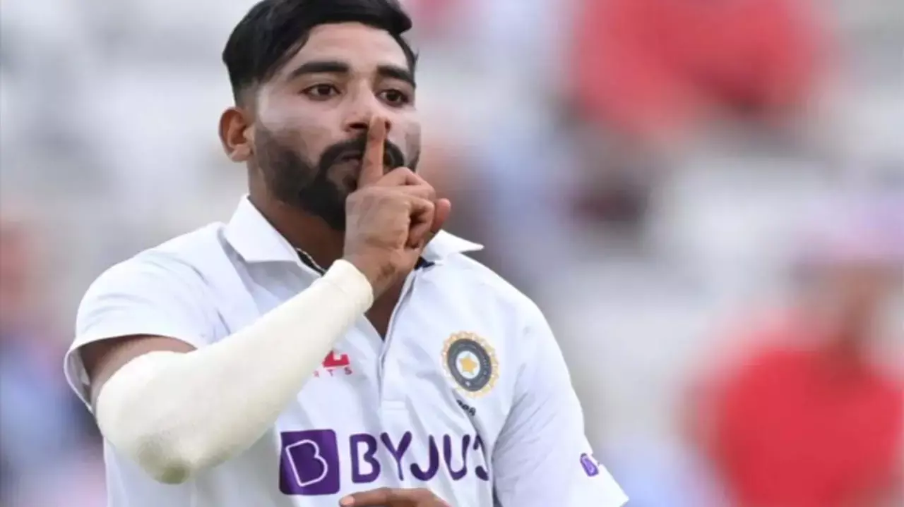 Mohammad Siraj Fined for ICC Code Breach During Lord’s Test vs England