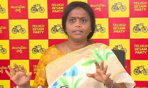 TDP State general secretary P Anuradha