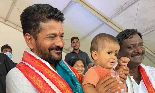 Telangana Congress president A Revanth Reddy