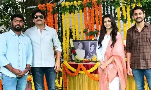 Nagarjuna And His Son Naga Chaitanya Team Up For Bangaraju