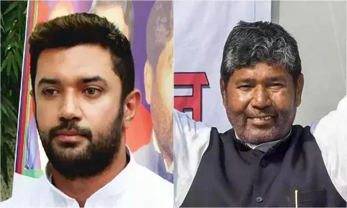 LJP (Paras) group leader lodges complaint against Chirag Paswan