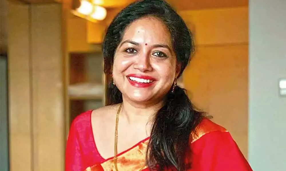 Popular singer and dubbing artist Sunitha