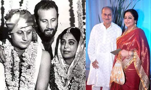 Anupam Kher Shares A Beautiful Wedding Pic With Kirron