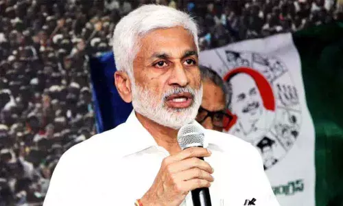 Senior YSRCP leader and Rajya Sabha member V  Vijayasai Reddy