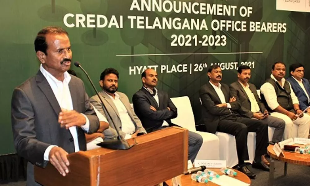 Credai Telangana gets new office-bearers