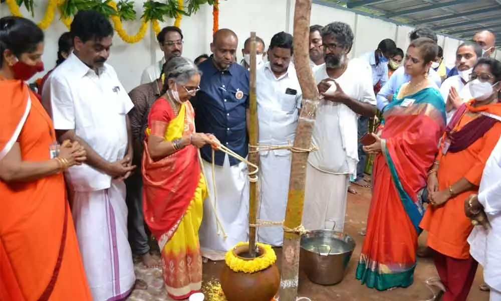 Preparations for Navaneeta Seva begin at Tirumala